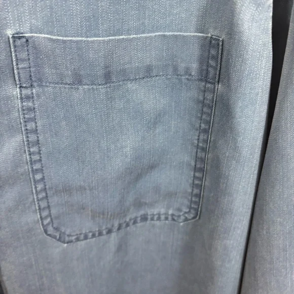 Brand new with Tags Ladies‎ Old Navy Relaxed Tencel® Shirt Blue Size XL - Picture 12 of 15